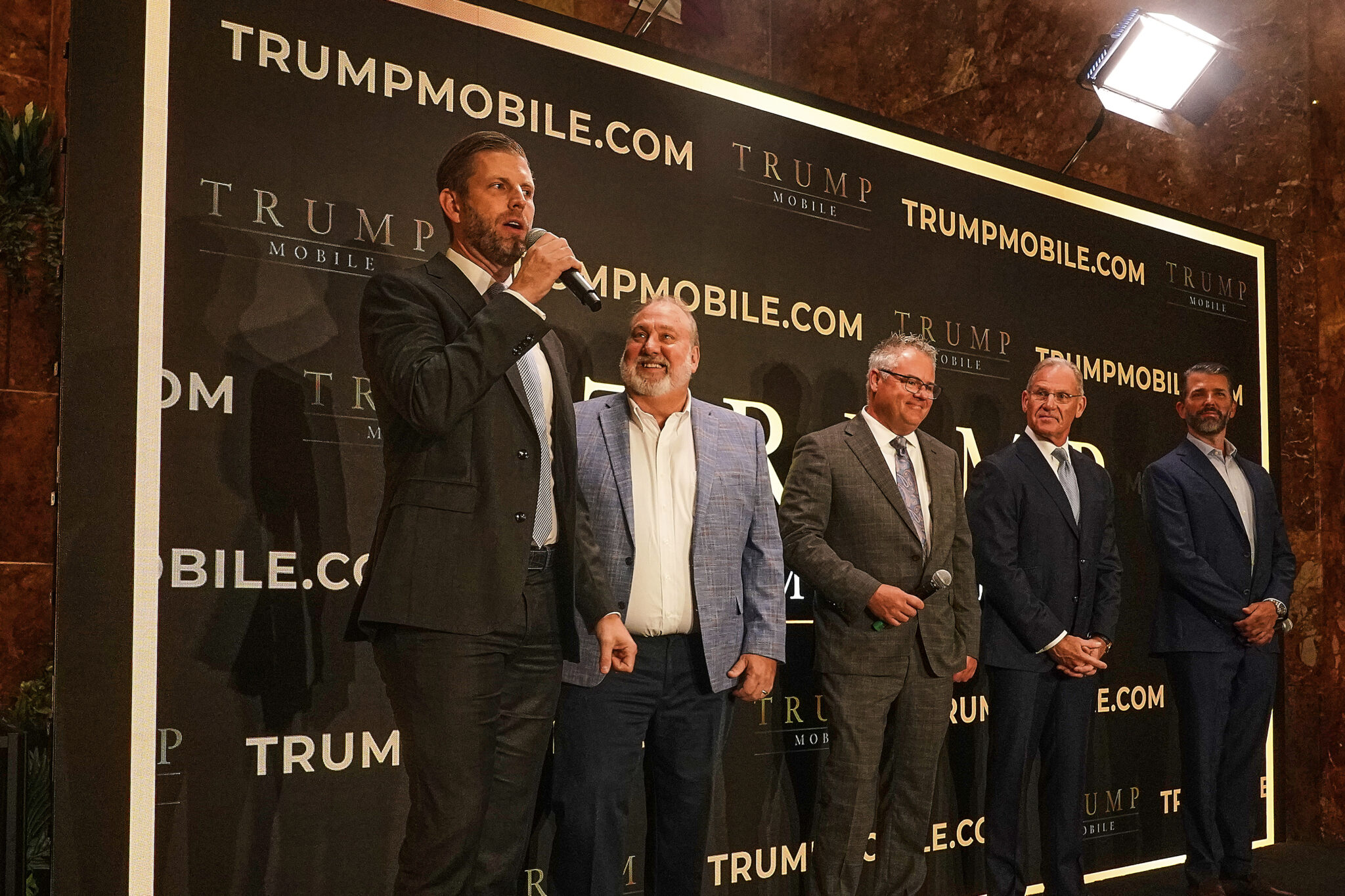 Trump Family Launches New Trump Mobile T1 Mobile Phone Service