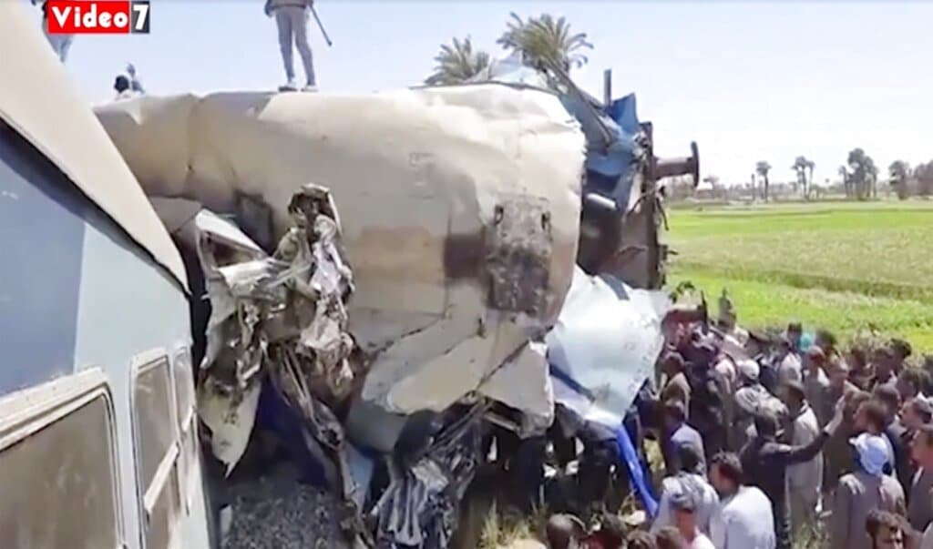 Egyptian train crash