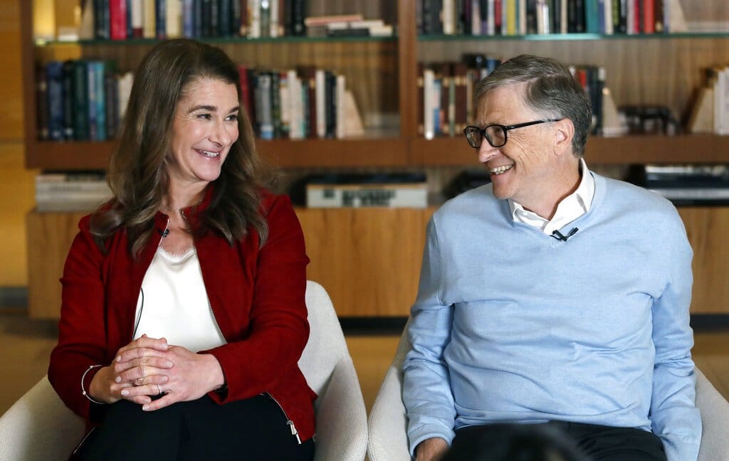 Bill Gates and wife