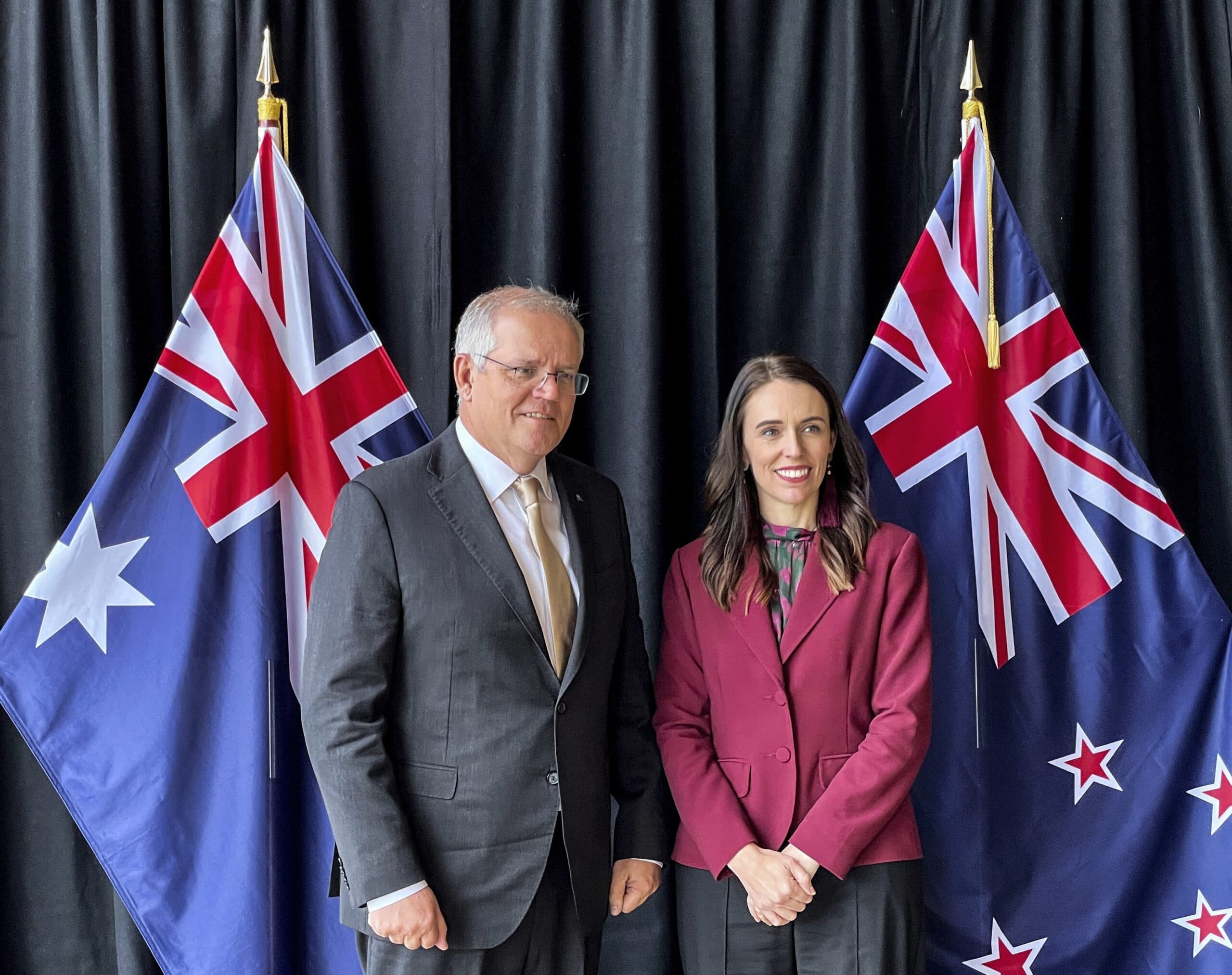 Australia New Zealand Leaders Focus On China In First Meeting