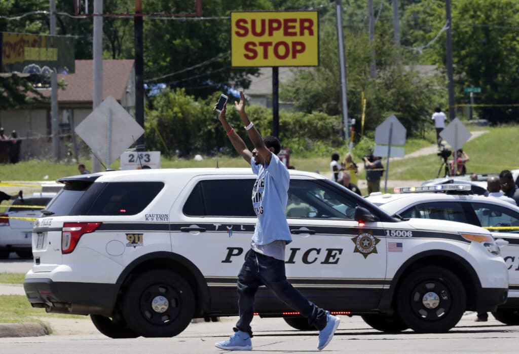 Black community and Police  in Tulsa