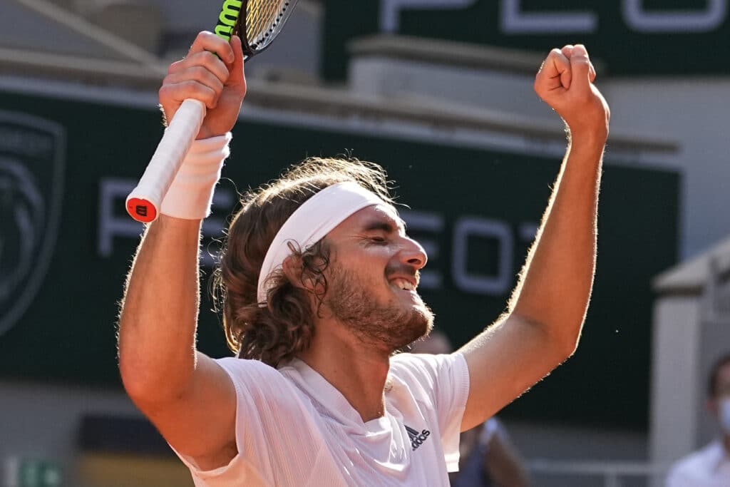 Greece's Stefanos Tsitsipas