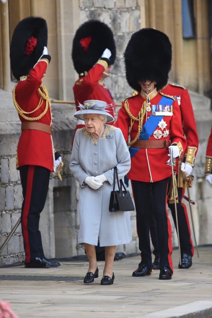 Fresh from charming leaders at the Group of Seven summit, Queen Elizabeth