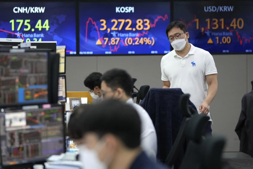 Global shares mostly rose Friday, as investors digested the latest message from the U.S.