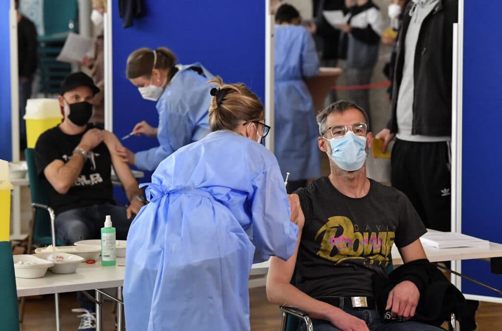Germany has now given at least one coronavirus vaccine shot to more than half