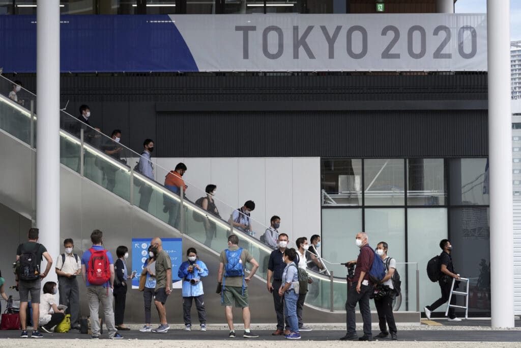The Tokyo Olympics will allow some local fans to attend when the games open in just