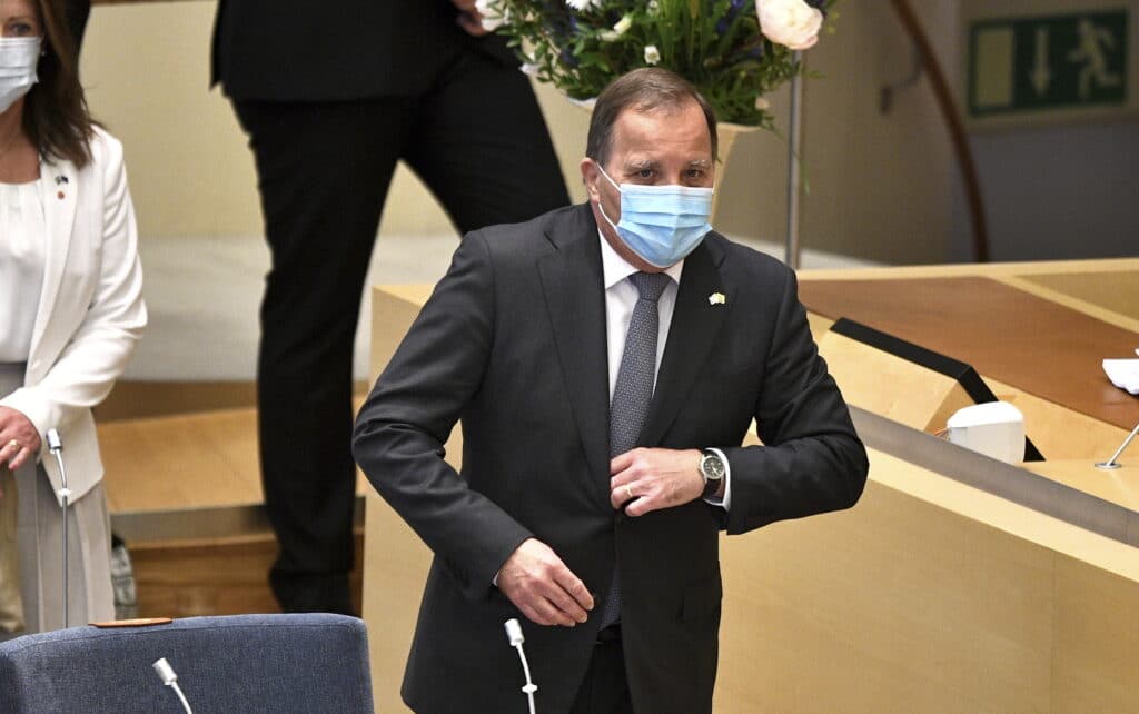 Stefan Lofven, Sweden’s Social Democratic prime minister since 2014