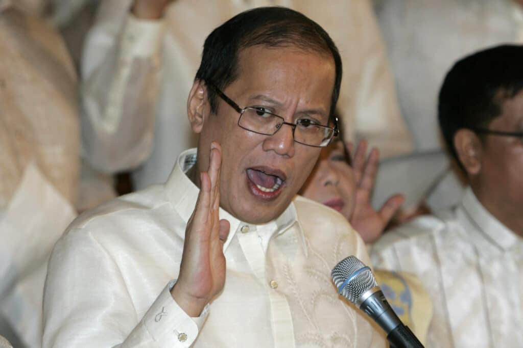 Former Philippine President Benigno Aquino III
