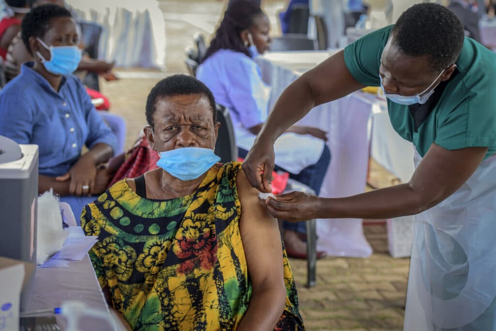 As he struggled to breathe earlier this month, Dr. Nathan Tumubone was tormented