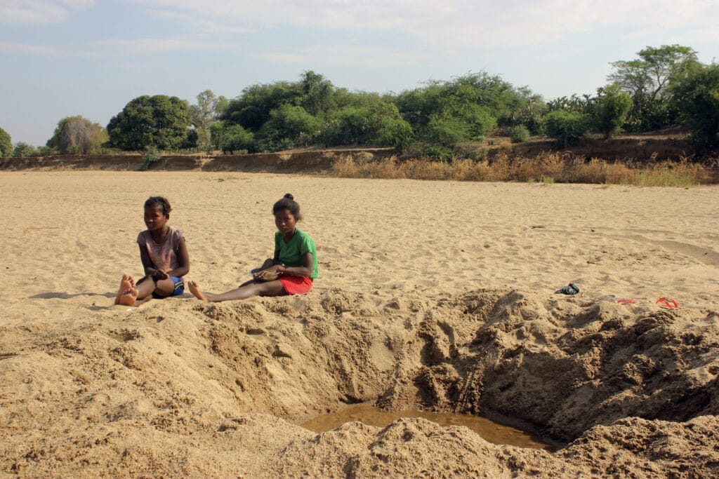 The U.N. World Food Program says southern Madagascar is in the throes of back-to-back droughts