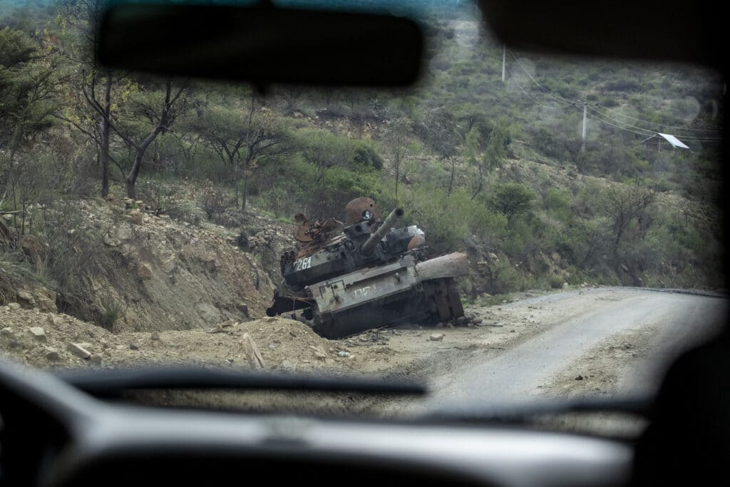 Soldiers from Eritrea have withdrawn from three key towns in Ethiopia’s Tigray reg