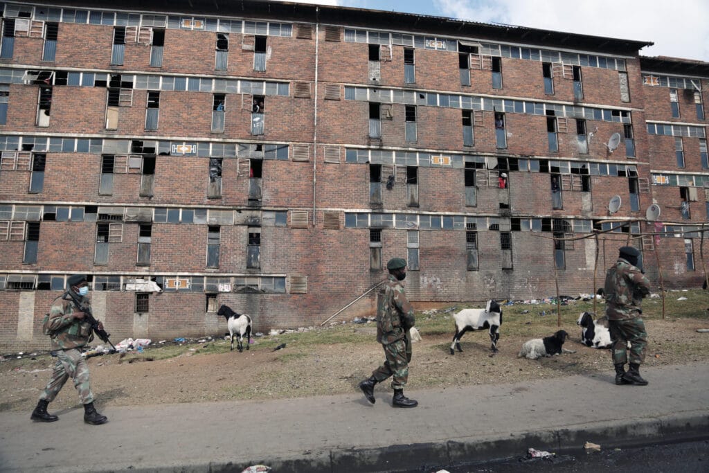 South Africa riots