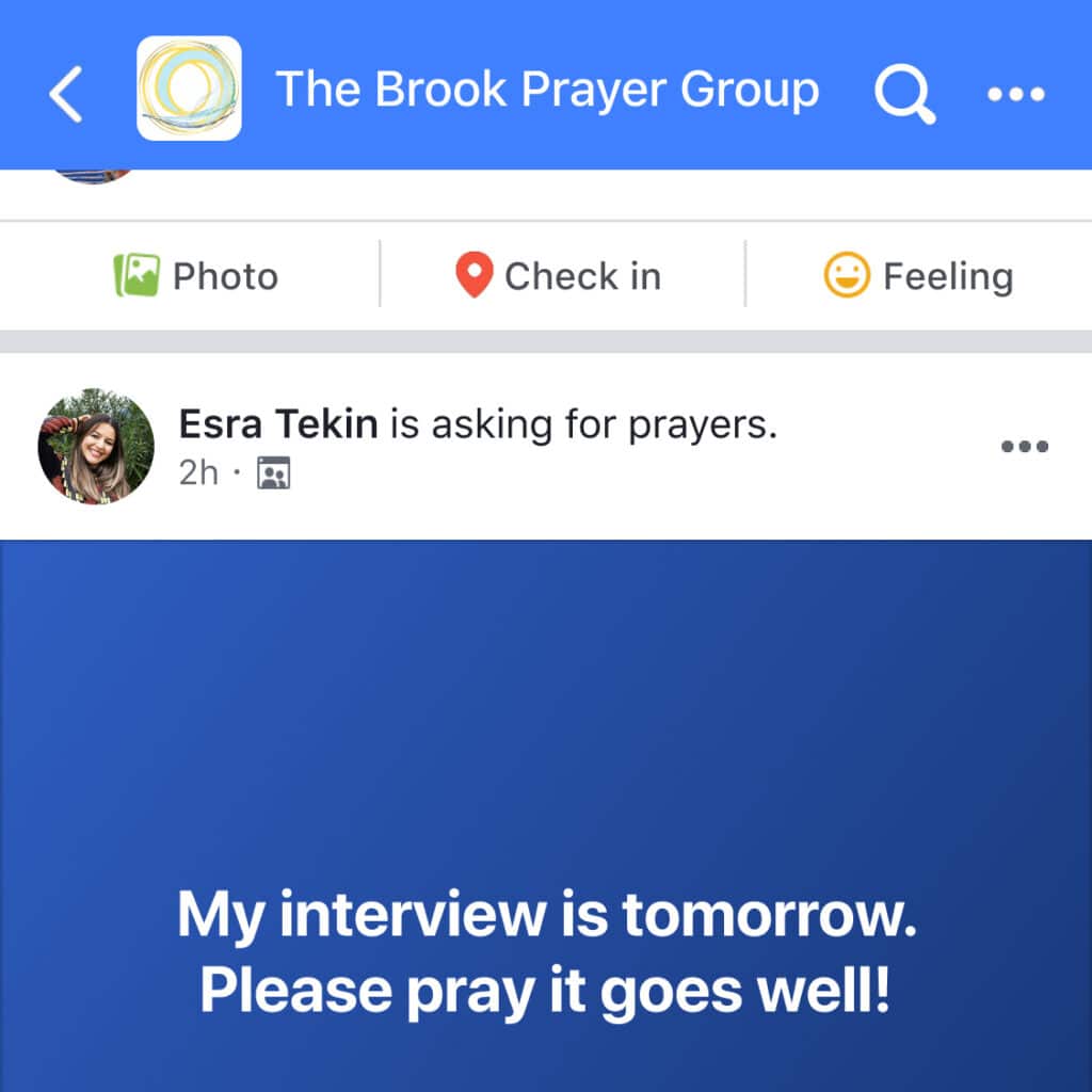 prayer request