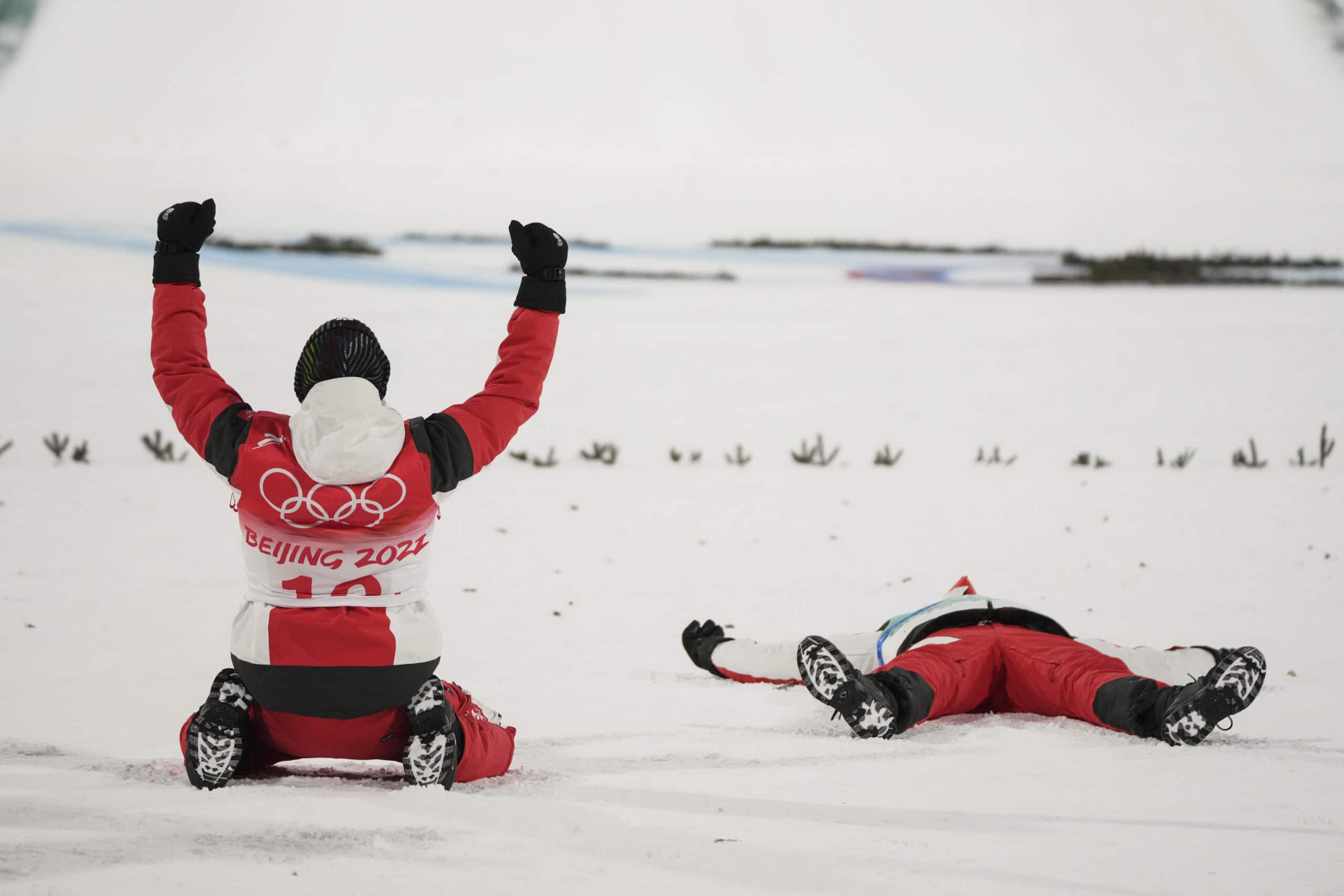 Olympics Live Austria takes gold in ski jumping team event