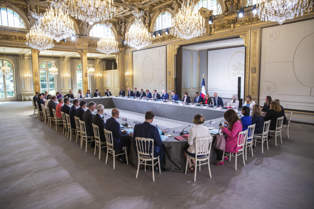 French president reshuffles Cabinet after election losses