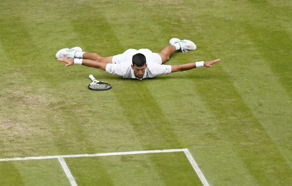 Down 2 sets, Djokovic tops Sinner; 26th Wimbledon win in row