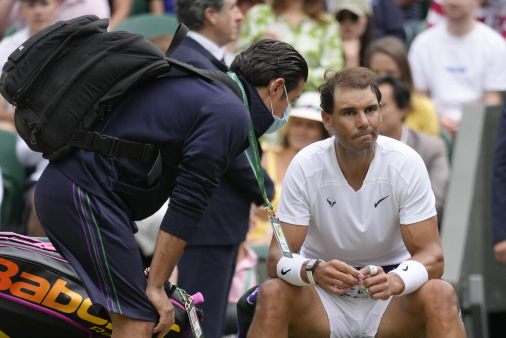 Injured Nadal out of Wimbledon; Kyrgios advances to final