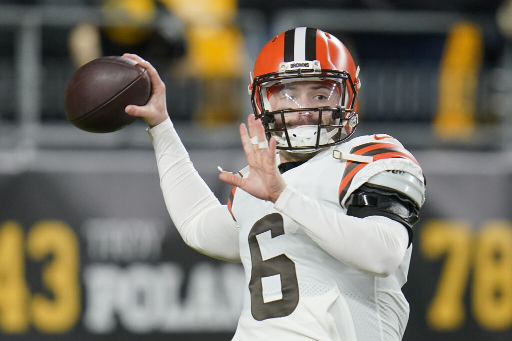 Browns trade quarterback Baker Mayfield to Panthers