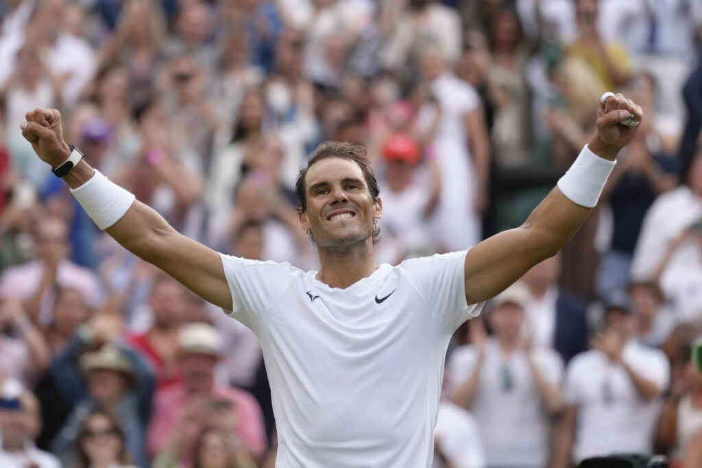 Hampered Nadal gets past Fritz at Wimbledon; Kyrgios next