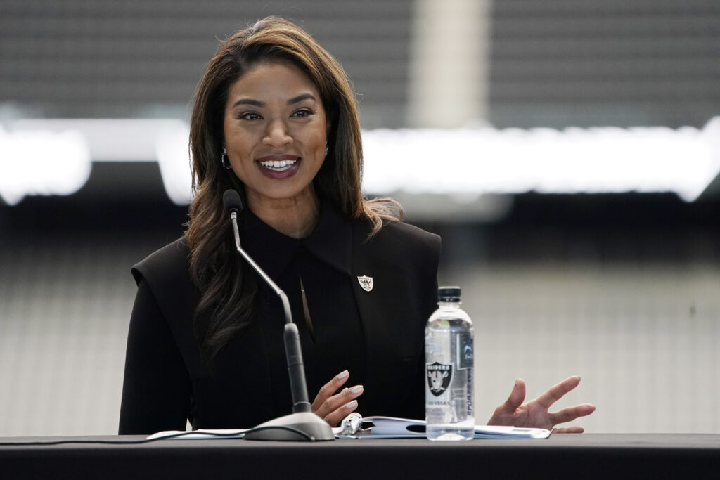 Raiders' Morgan is NFL's first Black female team president