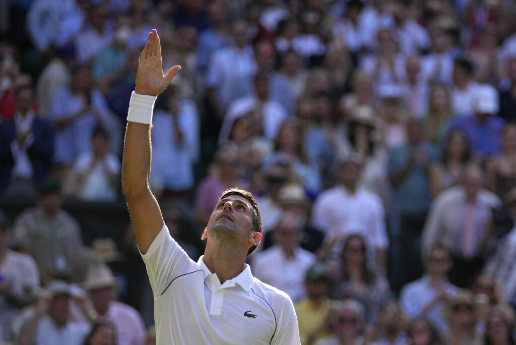 Djokovic's 27th Wimbledon win in row puts him in 8th final