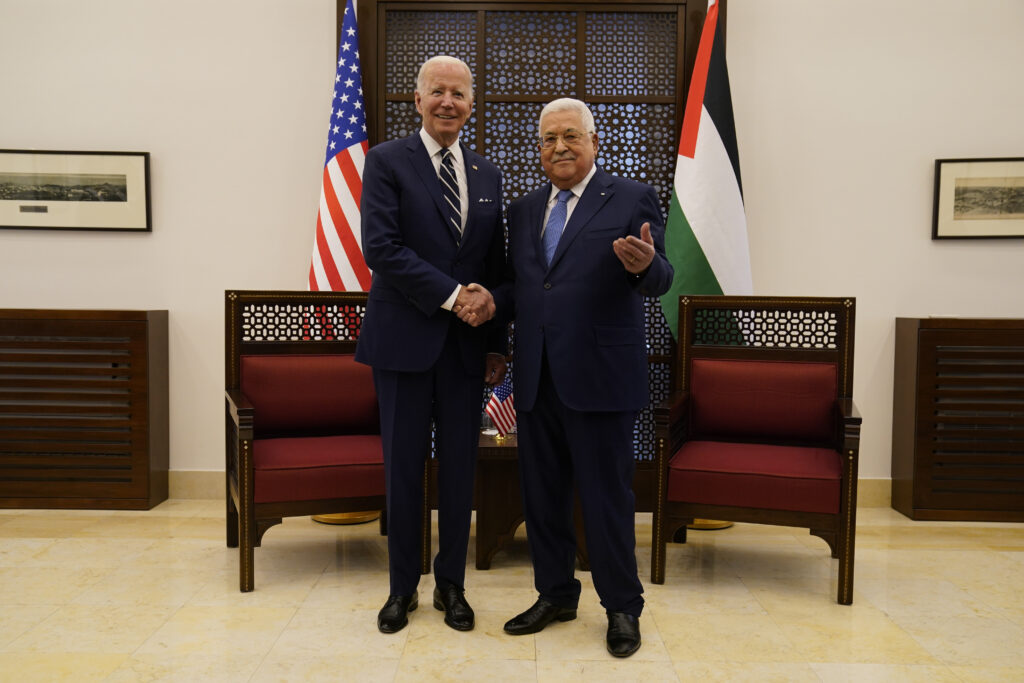 Biden announced $316M in financial aids for the Palestinians