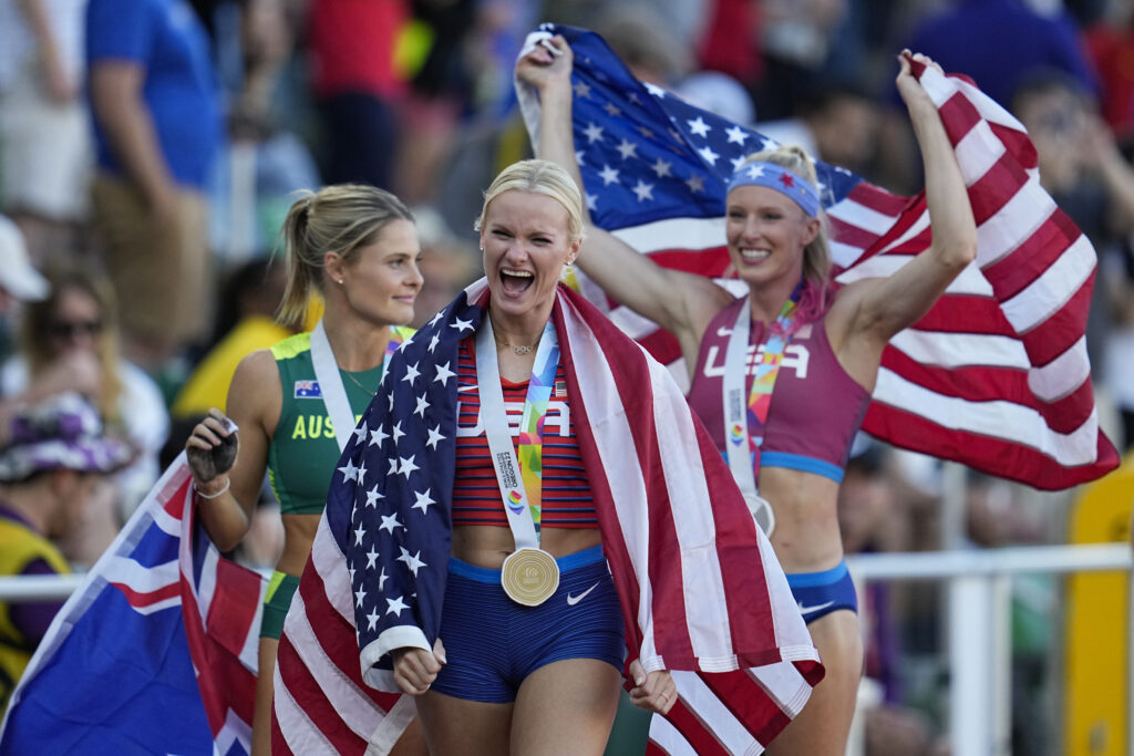 A home run: US turns in record-setting medal day at worlds