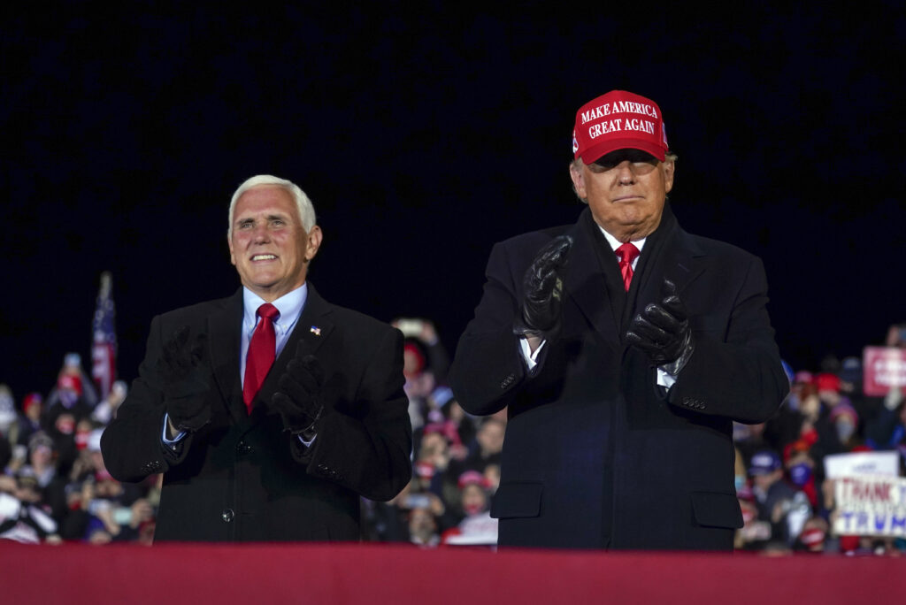 Trump, Pence rivalry intensifies as they consider 2024 run
