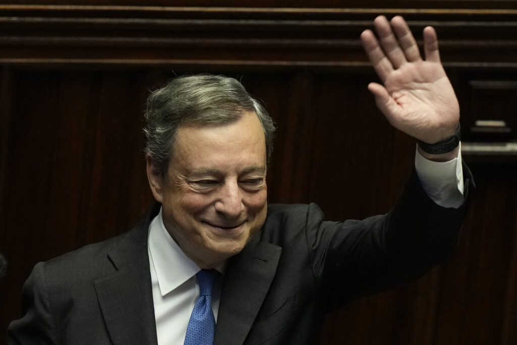 Italy's Draghi resigns, spelling trouble for nation, Europe