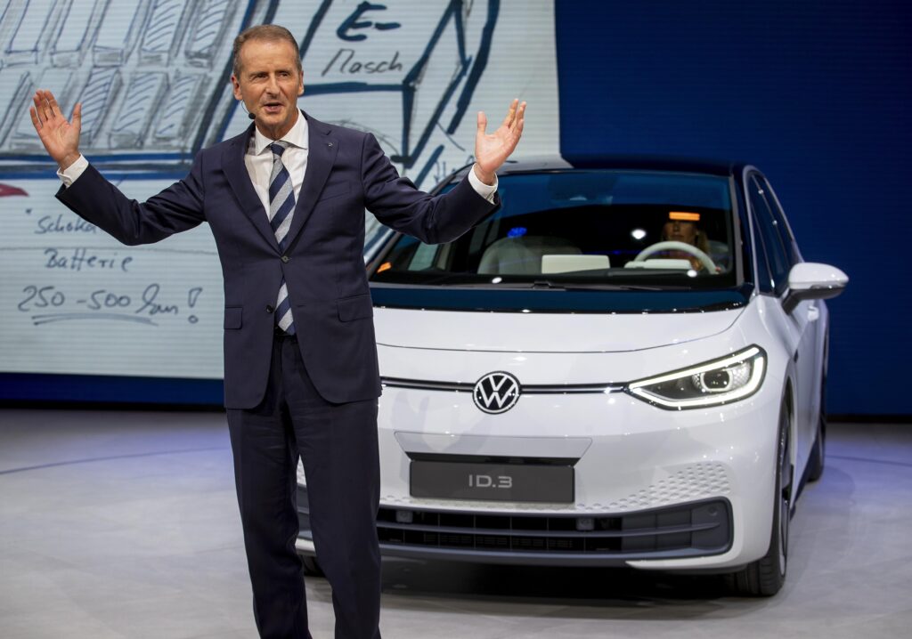 Volkswagen CEO will step down by Sept. 1