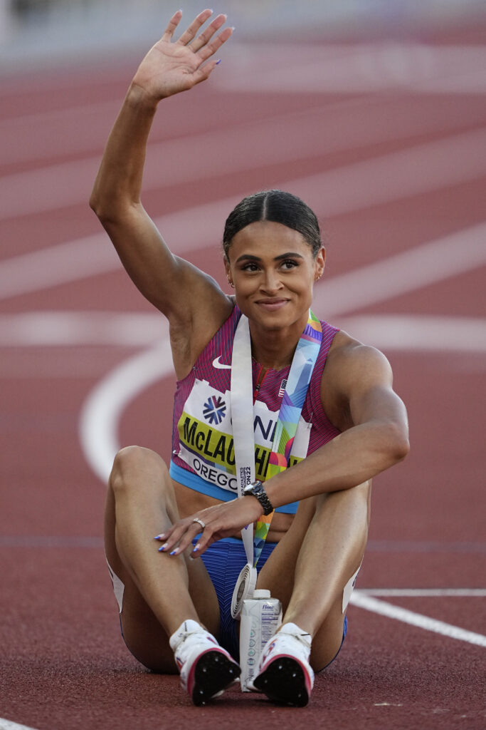 Sydney McLaughlin shatters 400 hurdles record with 50.68