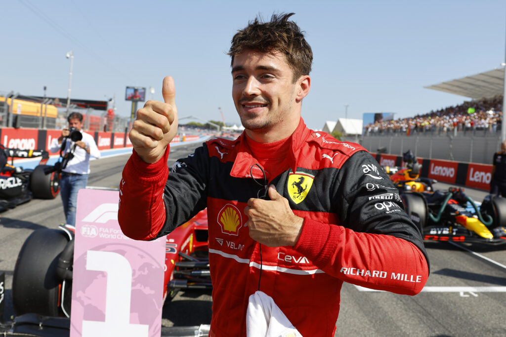 Sainz helps Leclerc edge Verstappen for French GP pole