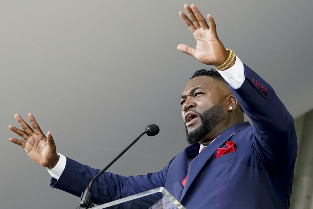 Big Papi a big hit at his Baseball Hall of Fame induction