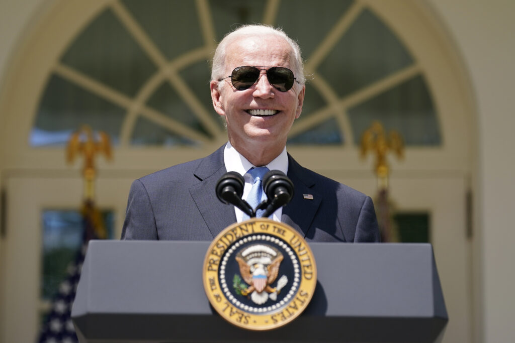 Biden emerges from COVID isolation, tells public: Get shots