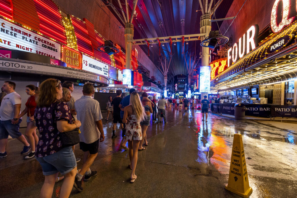 Southwest rains flood deserts, cascade into Vegas casinos
