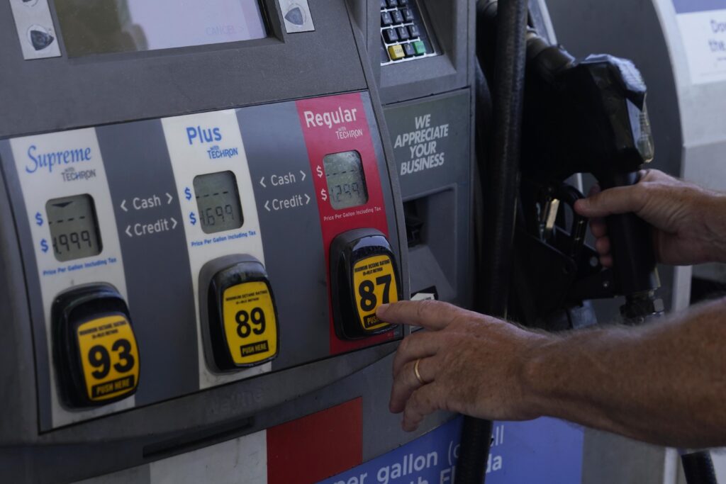 Gas prices dip just below $4 for the first time in 5 months