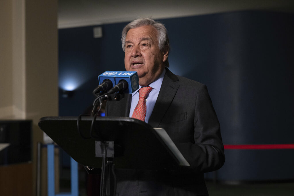 World one step from `nuclear annihilation,' UN chief warns