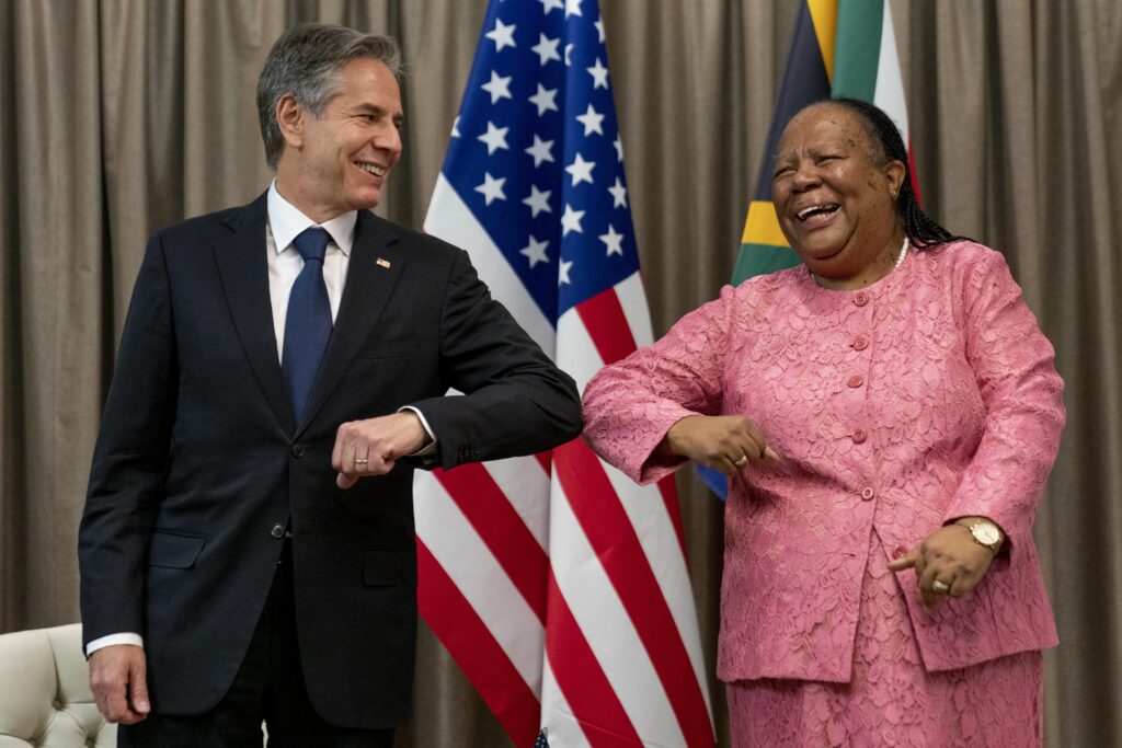 US Secretary of State Blinken sees South African counterpart