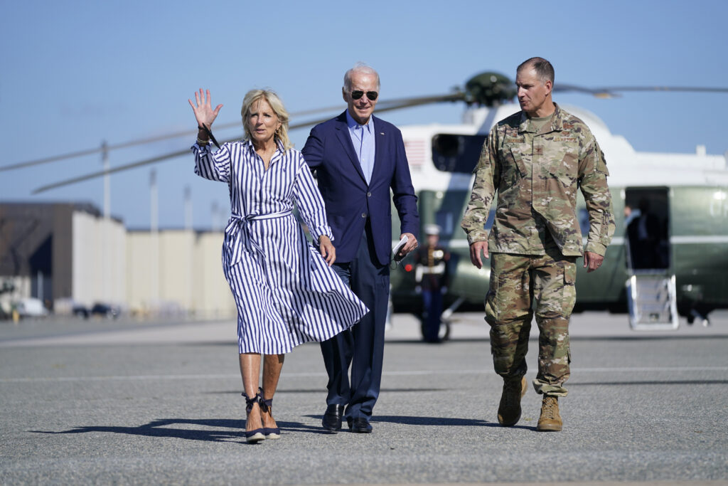 Biden surveys flood damage in Kentucky, pledges more US help