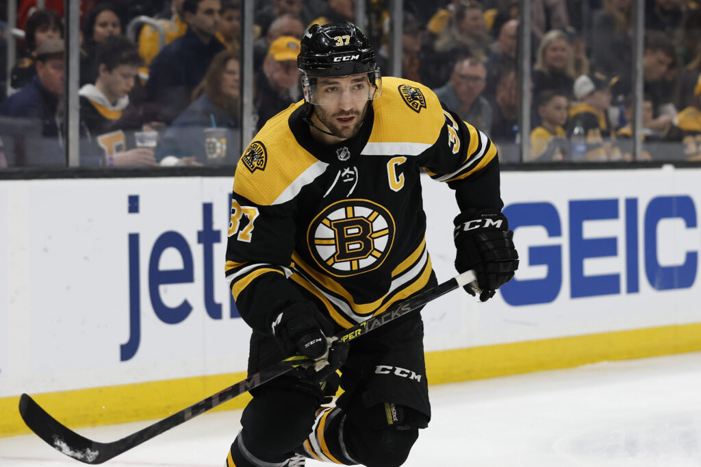 Bruins bring back captain Bergeron, and David Krejci, too