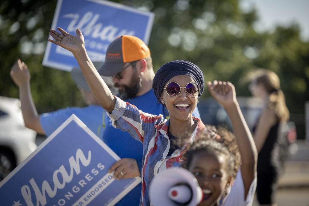 Omar ekes out House primary win over centrist in Minnesota