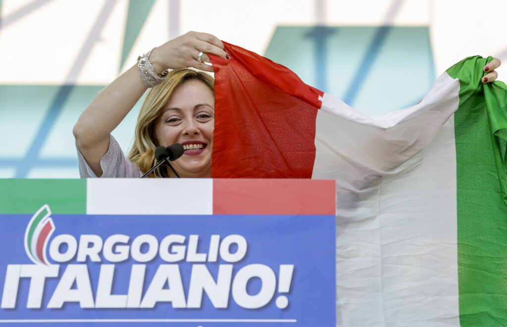 Far-right Italian leader Meloni rides popular wave in polls