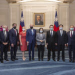 China announces new drills as US delegation visits Taiwan