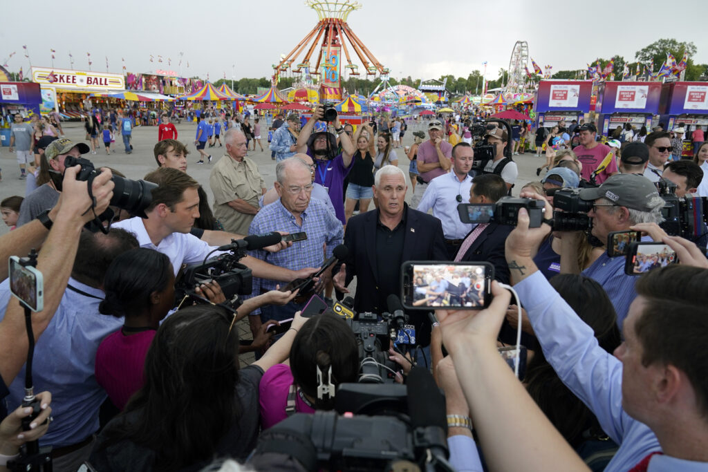 Trump’s long Umbra holds 2024 upbeats at IA fair