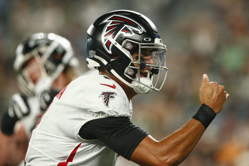 Mariota, Ridder solid for Falcons in 24-16 loss to Jets