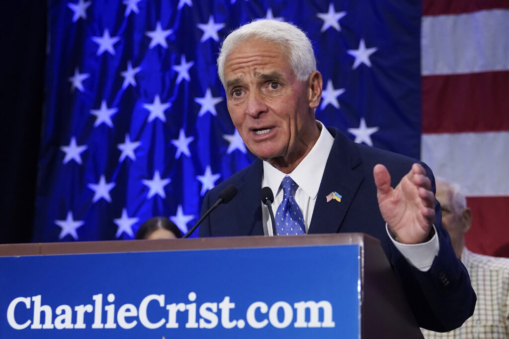 Florida Democrats choose Rep. Crist to challenge DeSantis