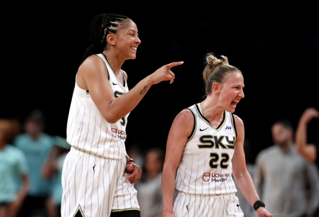 Parker, Chicago to WNBA semis, beat New York 90-72