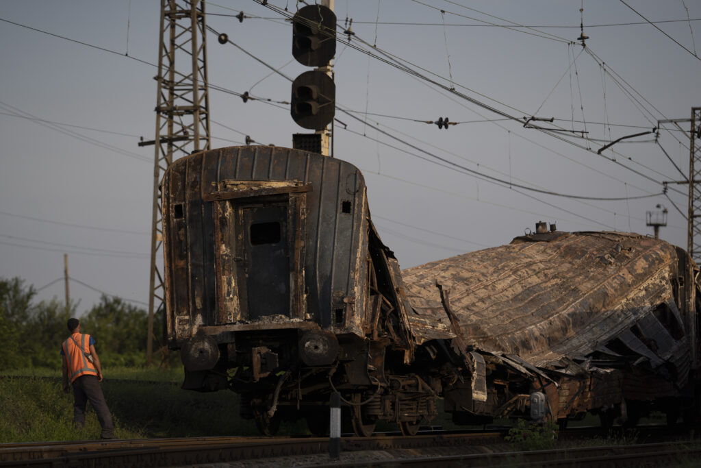 Ukraine train system attacks may be war crimes, experts say