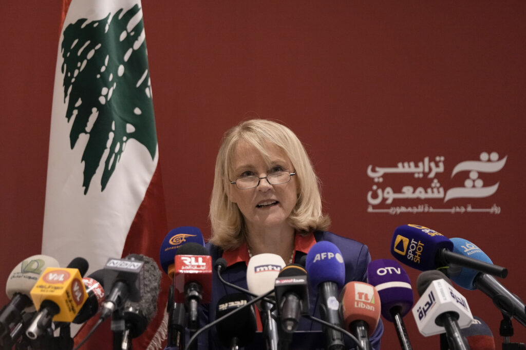 Tracy Chamoun launches bid for Lebanon Presidency