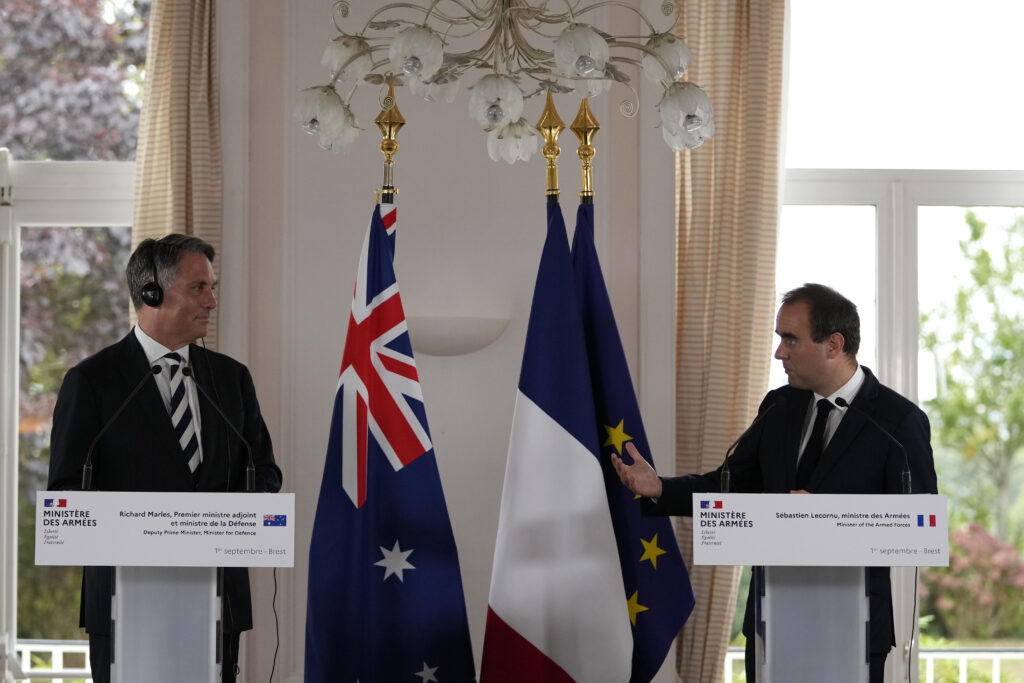 Australia, France heighten Defense links after collapse